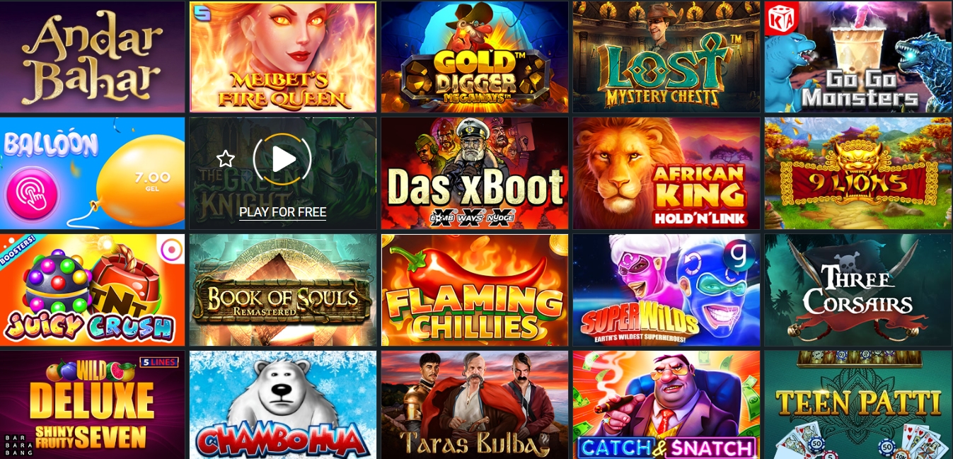 Melbet Casino Games List