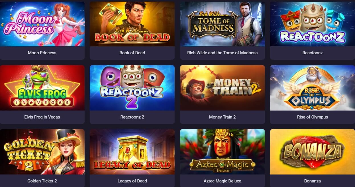 Popular Games BitStarz Casino